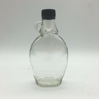 Bottiglia in vetro con manico 500ml 750ml Vodka Rum Alcol Whiskey Collare in vetro