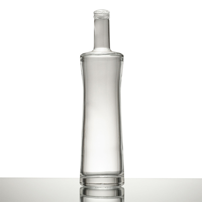 Materiale del colletto Materiale di vetro Super Flint Alcool Vodka Bottiglia di vetro di whisky