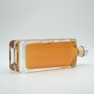 Materiale in vetro Super Flint 375 ml PET trasparente per bevande bottiglia di plastica per succo