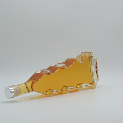 Super Flint Glass Bottle di bevande alcoliche a forma di albero di Natale 500ml 700ml 750ml