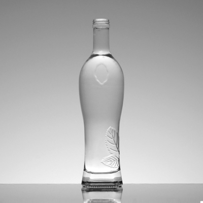 OEM Bicchiere di bevande analcoliche in vetro trasparente 300ml 500ml 750ml con processo di congelamento profondo