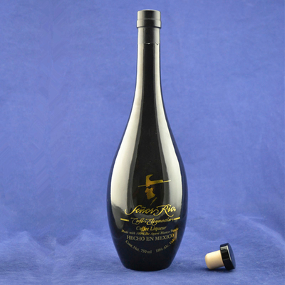 OEM Bicchiere di bevande analcoliche in vetro trasparente 300ml 500ml 750ml con processo di congelamento profondo