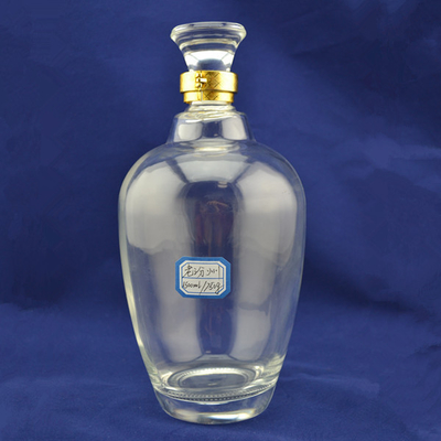 OEM Bicchiere di bevande analcoliche in vetro trasparente 300ml 500ml 750ml con processo di congelamento profondo