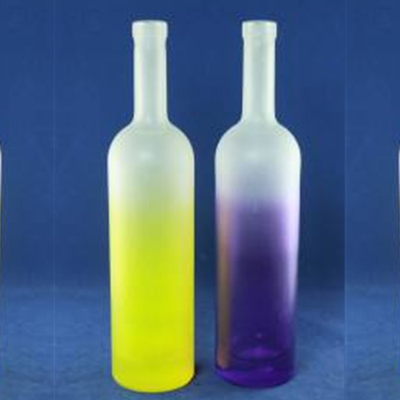 Materiale in vetro Super Flint 375 ml PET trasparente per bevande bottiglia di plastica per succo