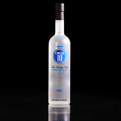 Vetro di cristallo per uso personale Tequila ghiacciata vuota 700 ml Bottiglia per liquori Whiskey Vodka 750 ml