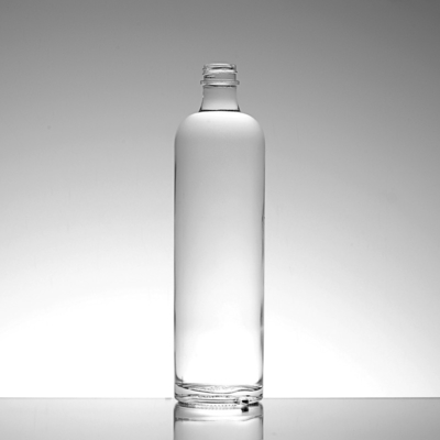 Garanzia del commercio Materiale in vetro di alto pietra 750 ml Bottiglia di vodka chiara per grandi eventi
