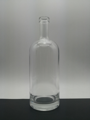 Super Flint ghiacciato 700ml Bottiglie vuote per vino Decal Logo 750ml Bottiglia di vetro di vodka