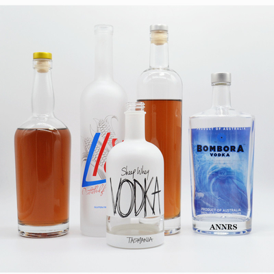 700 ml 750 ml di alcol vuoto bottiglia spray congelato per vodka rum gin whisky whisky vino liquore
