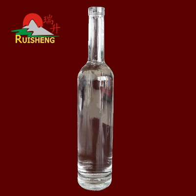 Esemplare gratuito di superficie deccale manipolazione bottiglie di vino di vetro per gin vodka whisky