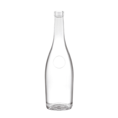 100-1000ml Capacità bottiglia di vetro a forma di barca personalizzata per liquori OEM/ODM supportato