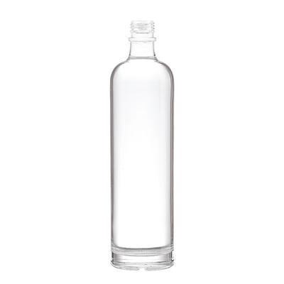 375 ml in vetro Super Flint in forma personalizzata Vodka Champagne Bottiglie di vetro vuote con tappo