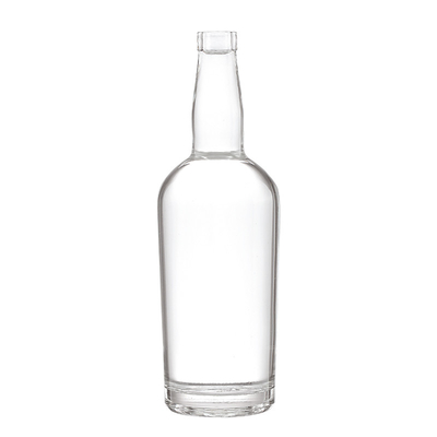 375 ml in vetro Super Flint in forma personalizzata Vodka Champagne Bottiglie di vetro vuote con tappo