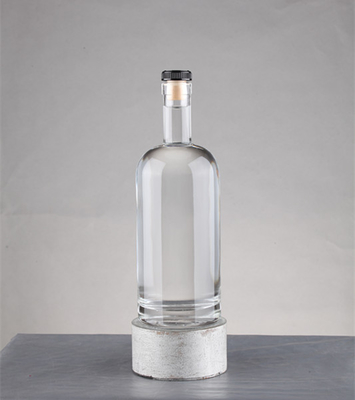 Bottiglie vuote 750ml Flascia di alcolici e liquori con sigillo di sughero Spedizione al mercato mondiale