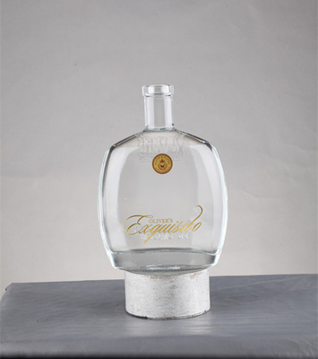 Bottiglie vuote 750ml Flascia di alcolici e liquori con sigillo di sughero Spedizione al mercato mondiale