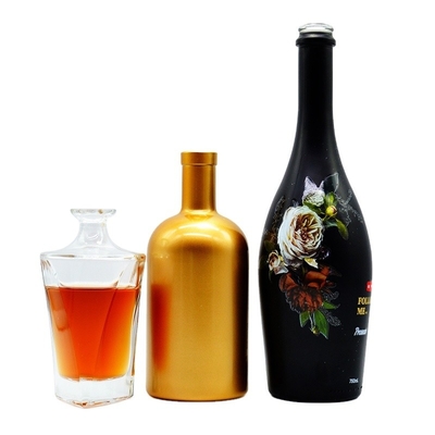 500 ml di olio d'oliva 250 ml 750 ml vuoti di grado alimentare Patron Tequila Licore Whisky Vodka Bottiglie