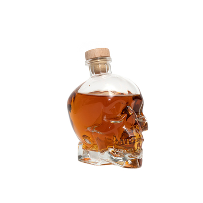 Super Flint Glass Confezione personalizzata Bottiglia di Brandy 200 ml Vuota 750 ml 500 ml
