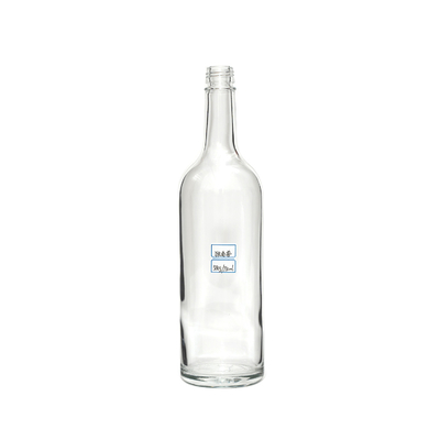 Super Flint Glass Confezione personalizzata Bottiglia di Brandy 200 ml Vuota 750 ml 500 ml
