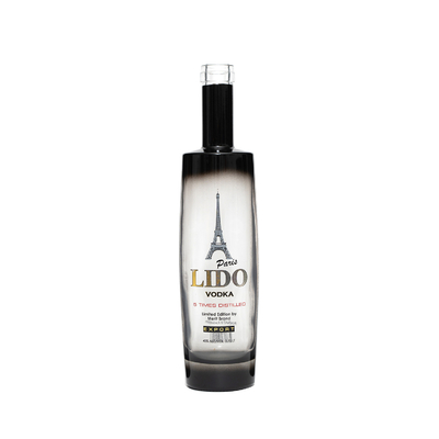 Super Flint Glass Confezione personalizzata Bottiglia di Brandy 200 ml Vuota 750 ml 500 ml