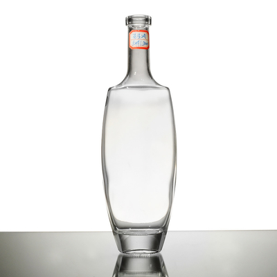 Bottiglia in vetro da 500 ml con tappo in vetro Super Flint