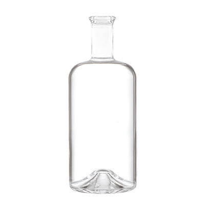 Bottiglia di cristallo bianco 750 ml Super Flint Glass per whisky Tequila Champagne Rum Vodka