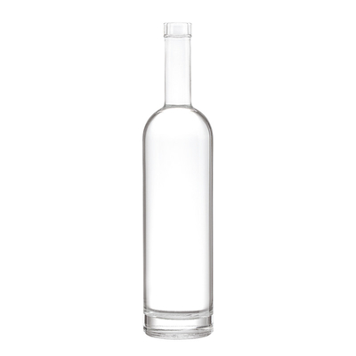 Bottiglia di cristallo bianco 750 ml Super Flint Glass per whisky Tequila Champagne Rum Vodka