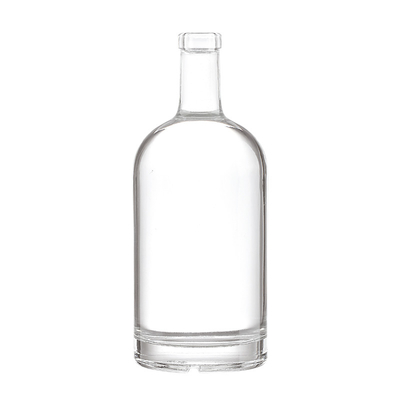 Bottiglia di cristallo bianco 750 ml Super Flint Glass per whisky Tequila Champagne Rum Vodka