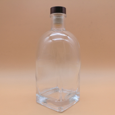 Bottiglie di alcool di vetro da 500 ml con colore ghiacciato/trasparente/dipinto
