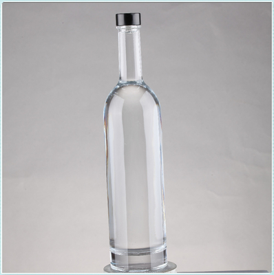 Bottiglie di liquore in vetro a caldo e vuoto trasparente con sughero 75cl Capacità 750ml