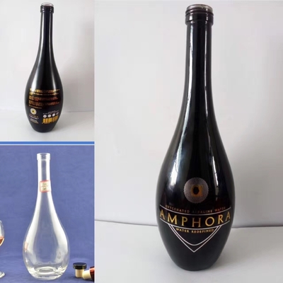 500ml/700ml/750ml Extra Virgin Olive Oil Bottiglie di vetro per salse di condimento Personalizzate