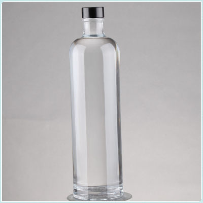 Bottiglie di liquore in vetro a caldo e vuoto trasparente con sughero 75cl Capacità 750ml