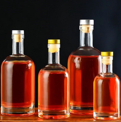 EXW Acquista bottiglia di olio d'oliva nero di vetro con capacità personalizzata