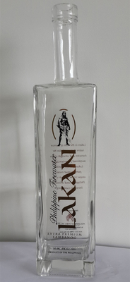 Super Flint Glass 200ml Bottoni di vetro per olio di oliva e gin riciclabili ecologici