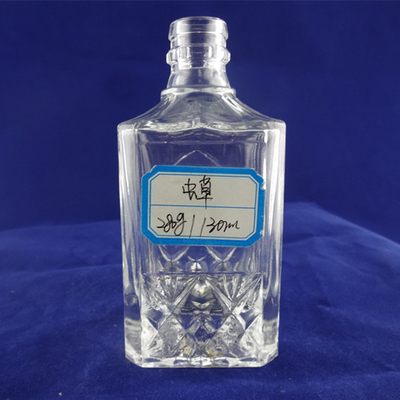 Flascia di gocciolante in vetro a spruzzo da 50 ml e 100 ml su misura per profumi ricaricabili OEM accettato