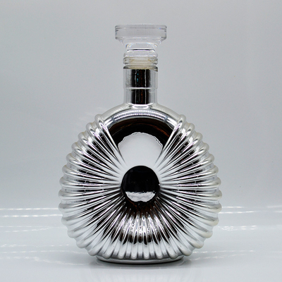 Manipolazione superficiale Decal Materiale di vetro Super Flint 750 ml vuoto Bottiglia di vodka per alcolici