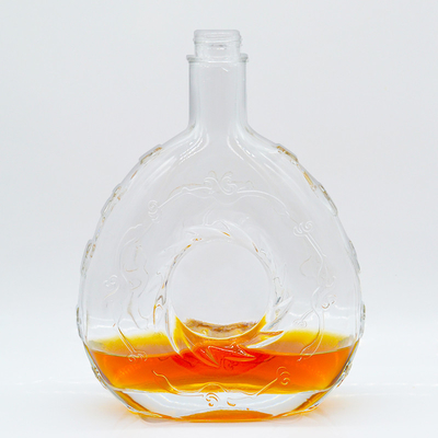 Manipolazione superficiale Decal Materiale di vetro Super Flint 750 ml vuoto Bottiglia di vodka per alcolici
