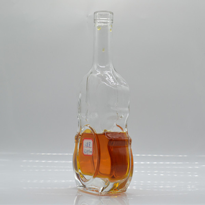 Bottiglia di vetro da 750 ml/500 ml personalizzata per bevande alcoliche Imballaggio Tipo di sigillatura del tappo