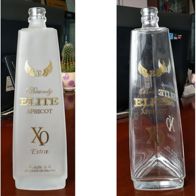 Bevande industriali Bottiglia di vetro vuota con tappo di sughero 375ml 500ml 750ml