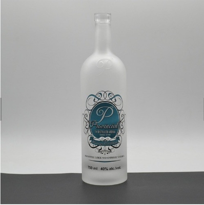 Bevande industriali Bottiglia di vetro vuota con tappo di sughero 375ml 500ml 750ml