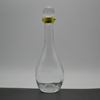Bevande industriali bottiglia di vetro di design personalizzato bottiglie di liquore di vetro per vodka