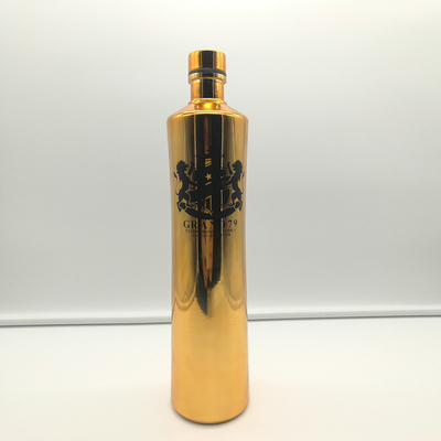 Vodka elettronica personalizzata altamente OEM/ODM Bottiglia in vetro di whisky da 750 ml con tappo a vite