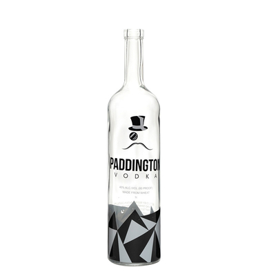 Bottiglia di vetro di vodka per liquori