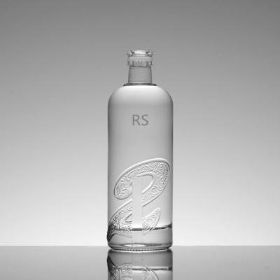 Bottiglia di vetro di vodka per liquori
