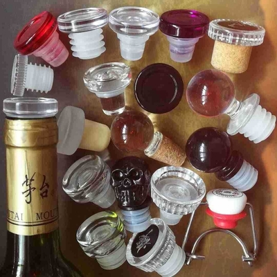 500ml 700ml 750ml Vaso vino liquore bottiglia di vetro con tappo di vetro per vodka