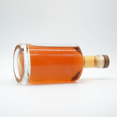 750 ml di whisky vuoto extra flint vodka bottiglia di vetro rotonda per bevande