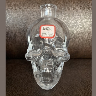 Decal 1000 ml Sottosferenza di manipolazione del cranio bottiglia di vetro per bong spirit