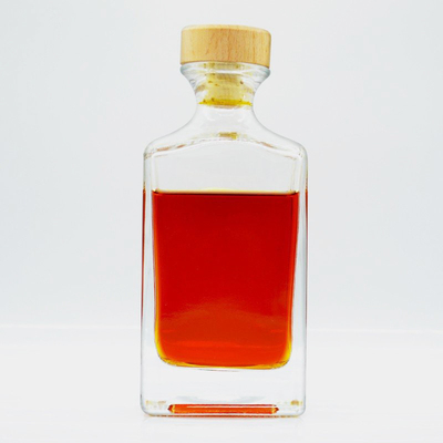 Bottiglia di 750 ml di liquore vuoto con manipolazione della superficie del gelo e materiale in vetro Super Flint