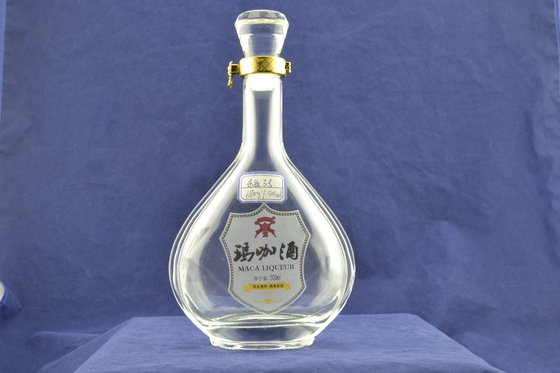 Bottiglie di vetro trasparenti 750ml Ciroc Vodka vuoto Bottiglie di vetro Botella con disegno trasparente