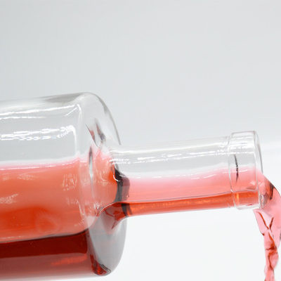 Bottiglia di vetro da 200 ml/300 ml/500 ml/700 ml/750 ml/1000 ml per la vodka alcolica sfusa