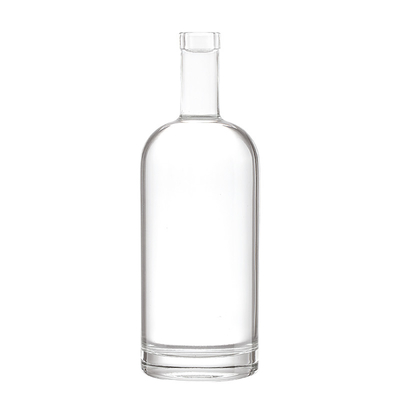 Logo personalizzato Bottiglie piccole da 375 ml Imballaggio per liquori alcolici chiari da 200 ml