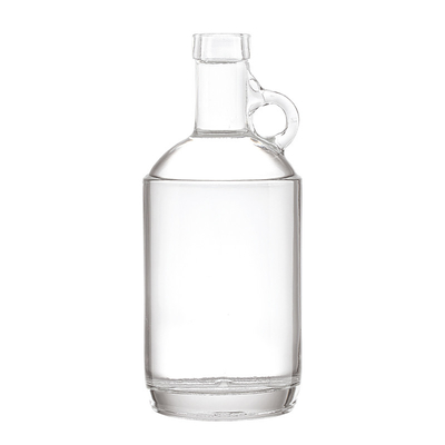 Logo personalizzato Bottiglie piccole da 375 ml Imballaggio per liquori alcolici chiari da 200 ml